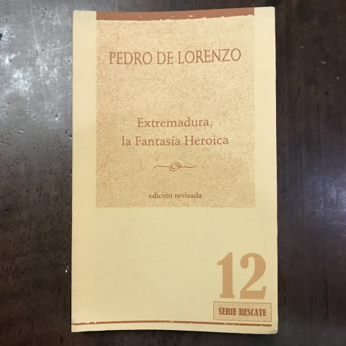 Portada del libro de Extremadura, la Fantasía Heroica