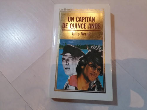 Portada del libro de Un capitán de quince años