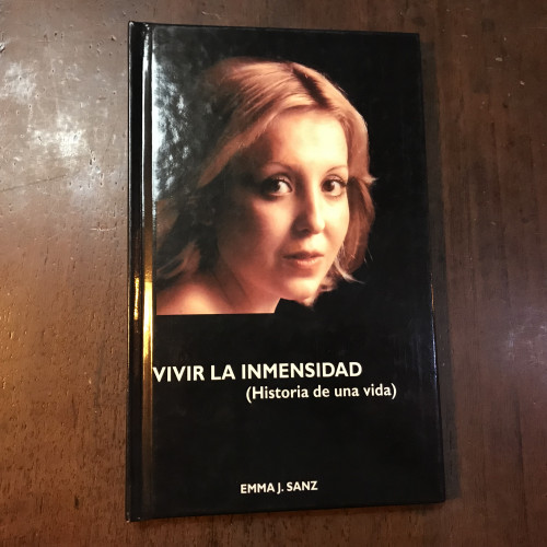 Portada del libro de Vivir la inmensidad. Historia de una vida