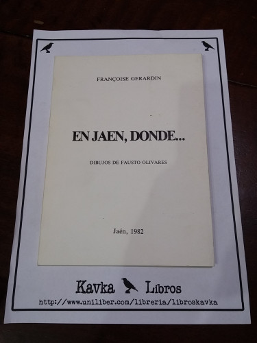 Portada del libro de En Jaén, donde...