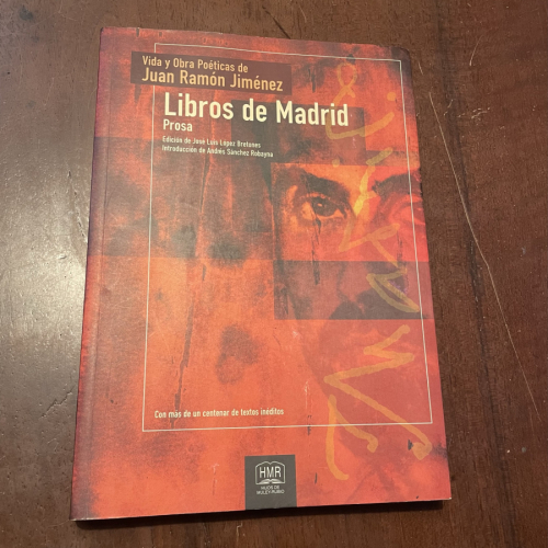Portada del libro Libros de Madrid