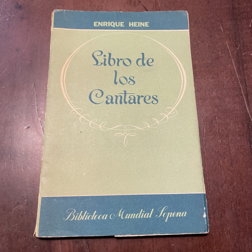 Portada del libro de Libro de los Cantares