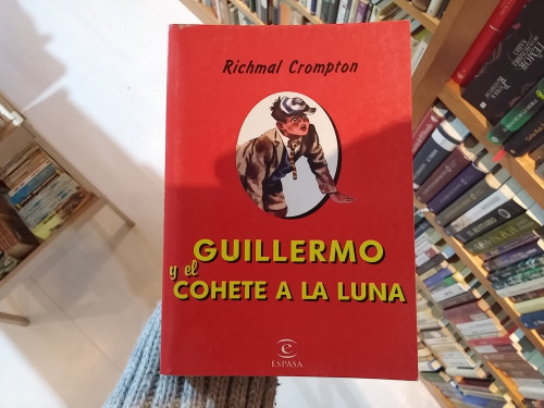 Portada del libro de Guillermo y el cohete a la luna