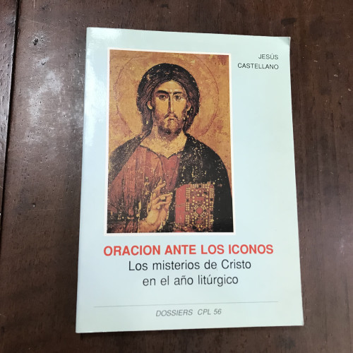 Portada del libro Oración ante los iconos. Los misterios de Cristo en el año litúrgico