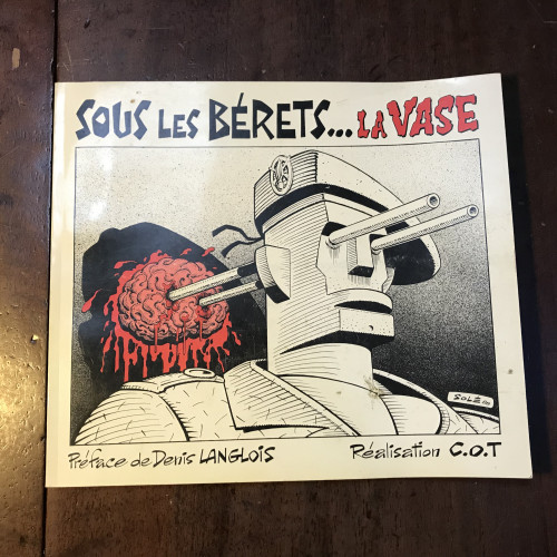 Portada del libro de Sous les bérets… la vase