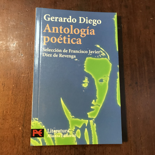 Portada del libro de Antología poética