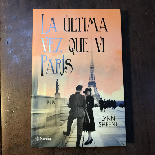 Portada del libro de La última vez que vi París