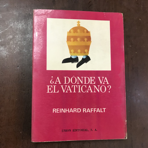 Portada del libro de ¿A dónde va el Vaticano?