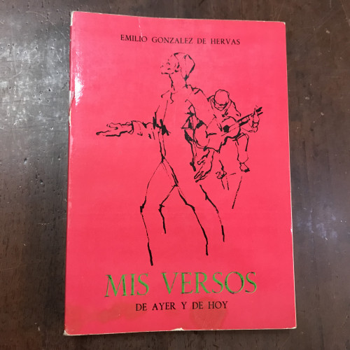 Portada del libro de Mis versos de ayer y de hoy