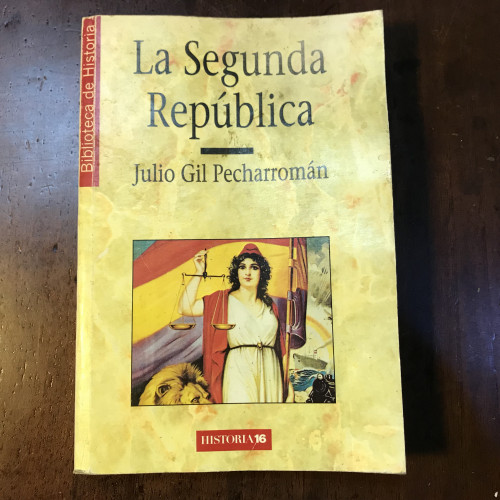 Portada del libro de La Segunda República