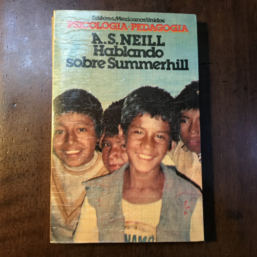 Portada del libro de Hablando sobre Summerhill