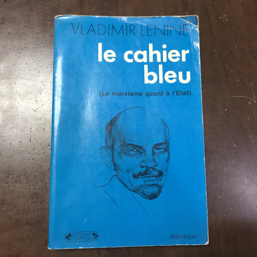 Portada del libro de Le cahier bleu. Francés