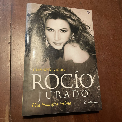 Portada del libro de Rocío Jurado. Una biografía íntima