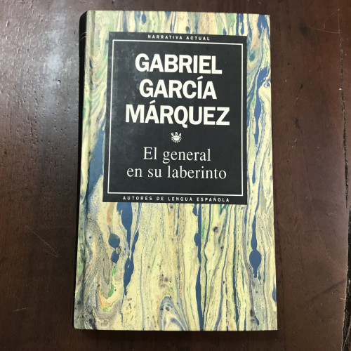 Portada del libro de El general en su laberinto