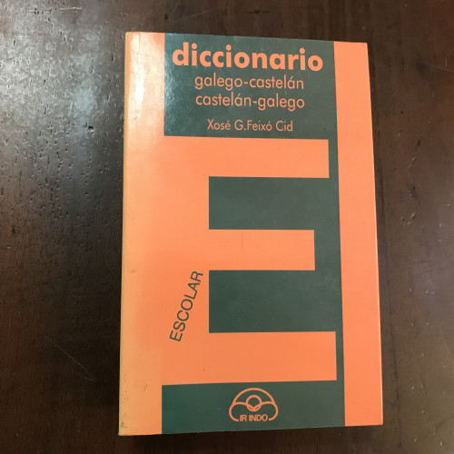 Portada del libro Diccionario galego-castelán castelán-galego