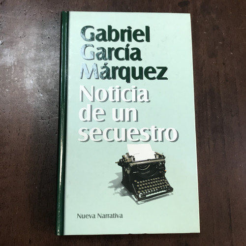 Portada del libro de Noticia de un secuestro