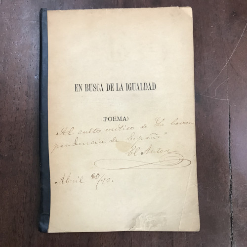 Portada del libro de En busca de la igualdad