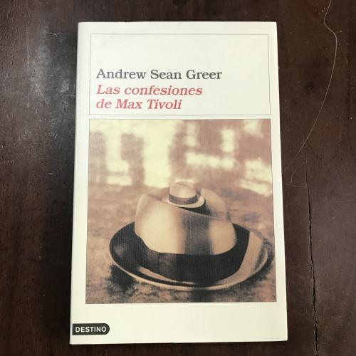 Portada del libro de Las confesiones de Max Tivoli