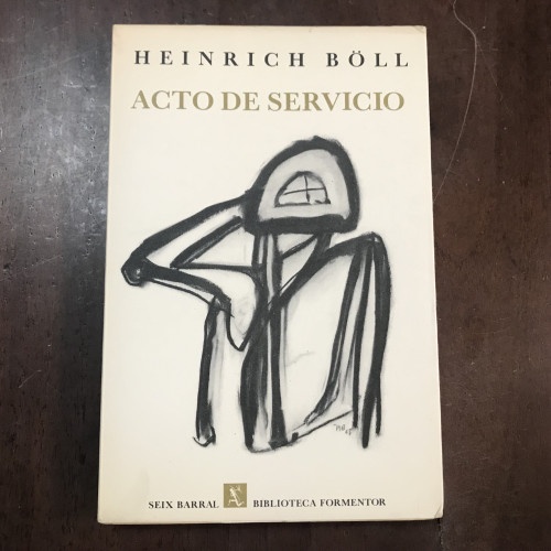 Portada del libro de Acto de servicio
