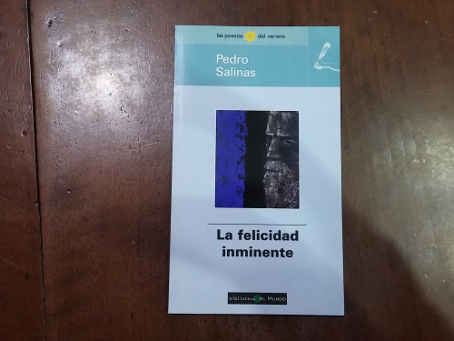 Portada del libro de La felicidad inminente