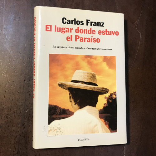Portada del libro de El lugar donde estuvo el Paraíso