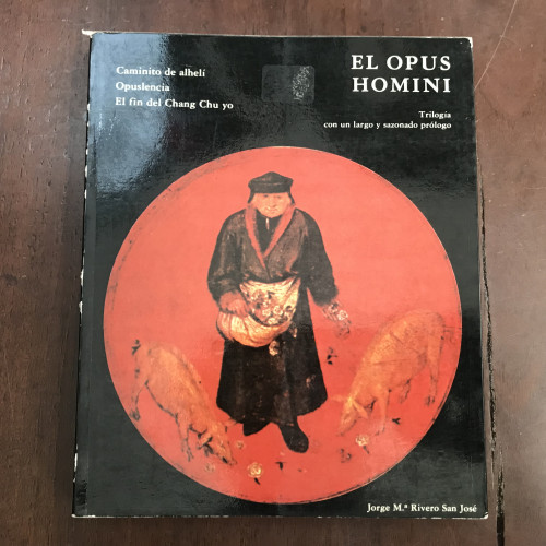 Portada del libro de El opus homini
