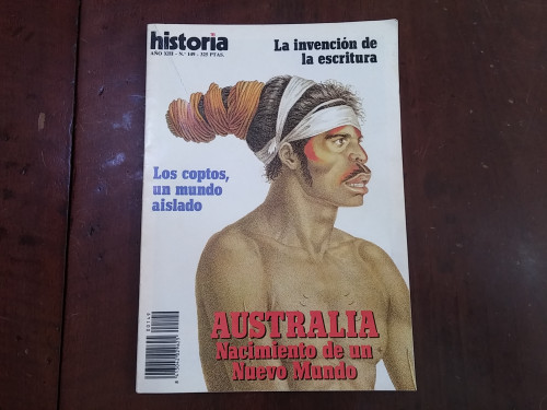 Portada del libro de Historia 16. Año XIII. Nº 149.Sept. 1988.  Australia. Nacimiento de un Nuevo Mundo