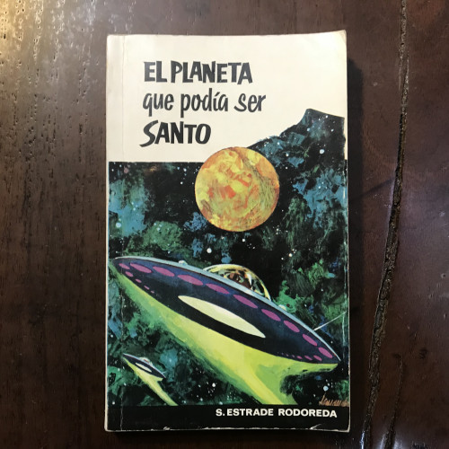 Portada del libro de El planeta que podía ser Santo