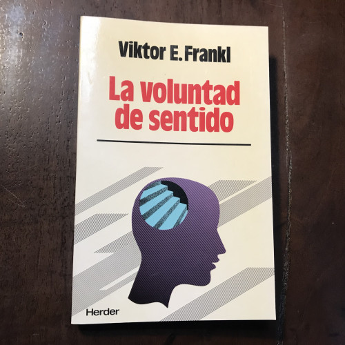 Portada del libro de La voluntad de sentido