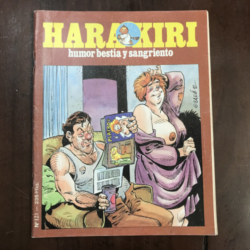 Portada del libro de Harakiri nº 121