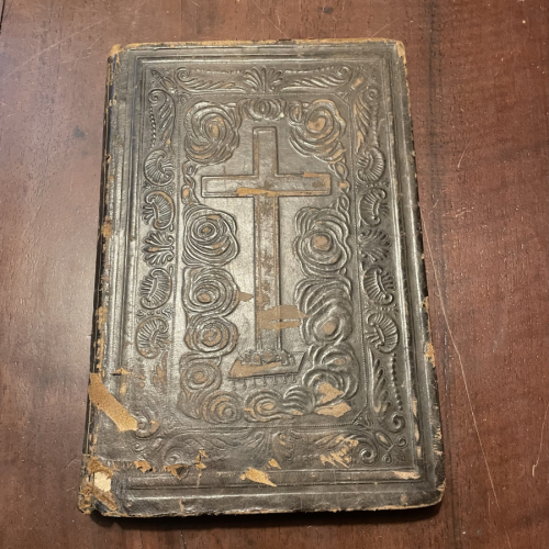 Portada del libro La Santa Biblia traducida al español de la Vulgata Latina (1853) Tomo I del Nuevo Testamento