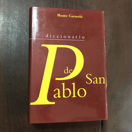 Portada del libro de Diccionario de San Pablo