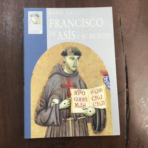 Portada del libro de Francisco de Asís y su mundo