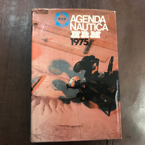 Portada del libro de Agenda náutica HRM 1975