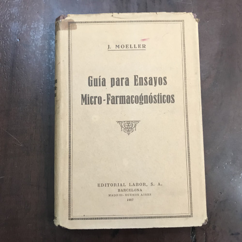 Portada del libro de Guía para ensayos Micro-Farmacognósticos