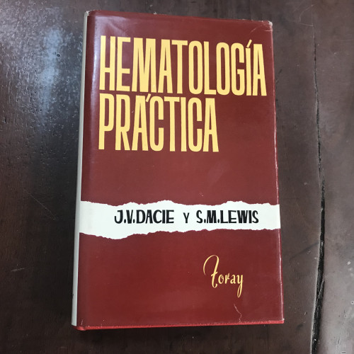 Portada del libro de Hematología práctica