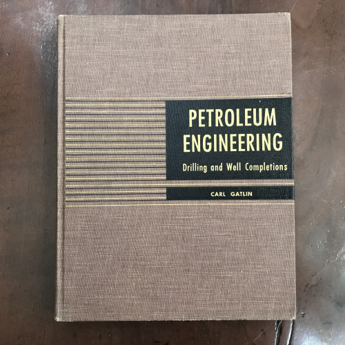 Portada del libro de Petroleum Engineering. Drilling and Well Completions (Inglés)