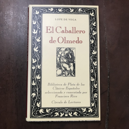 Portada del libro de El Caballero de Olmedo