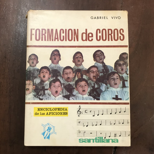 Portada del libro de Formación de coros