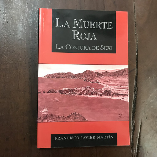 Portada del libro de La muerte roja. La conjura de Sexi