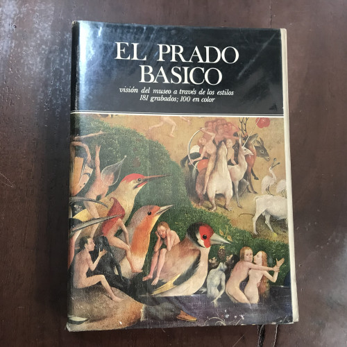 Portada del libro de El Prado básico. Visión del museo a través de los estilos. 181 grabados; 100 en color