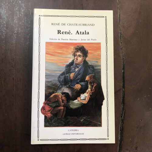 Portada del libro de René. Atala