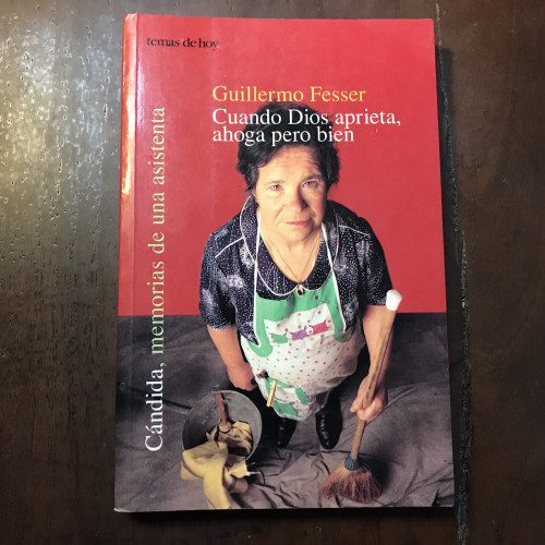 Portada del libro de Cuando Dios aprieta, ahoga pero bien