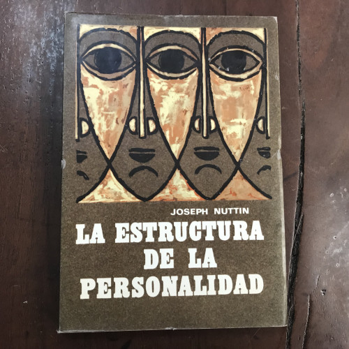 Portada del libro de La estructura de la personalidad