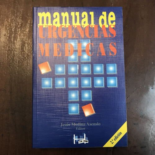 Portada del libro de Manual de urgencias médicas