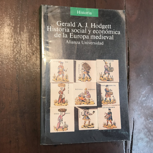 Portada del libro de Historia social y económica de la Europa medieval