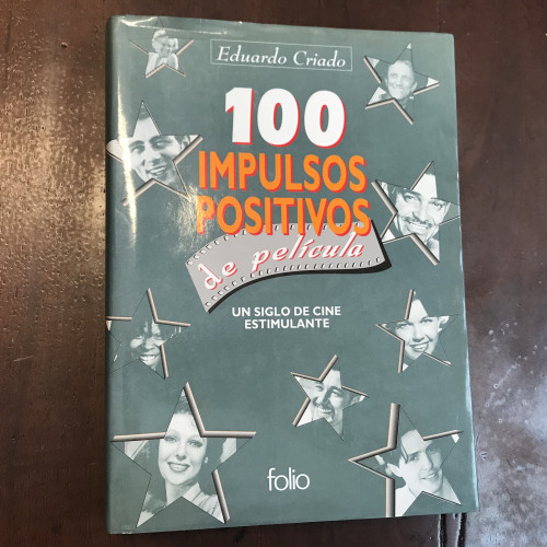 Portada del libro de 100 impulsos positivos de película