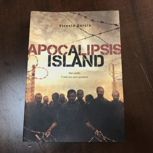 Portada del libro de Apocalipsis island