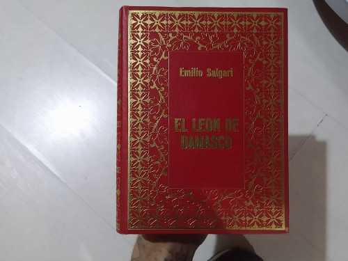 Portada del libro de El león de Damasco