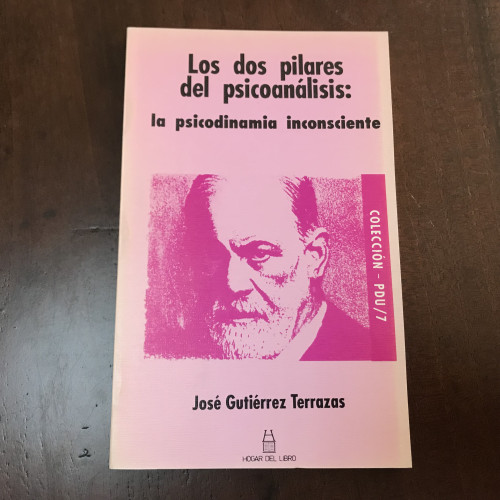 Portada del libro de Los dos pilares del psicoanálisis: la psicodinamia inconsciente